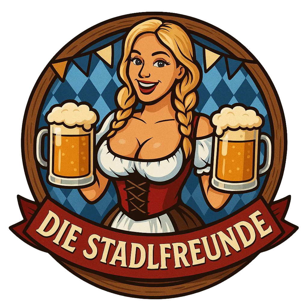 Die Stadlfreunde hero met logo op diestadlfreunde.nl